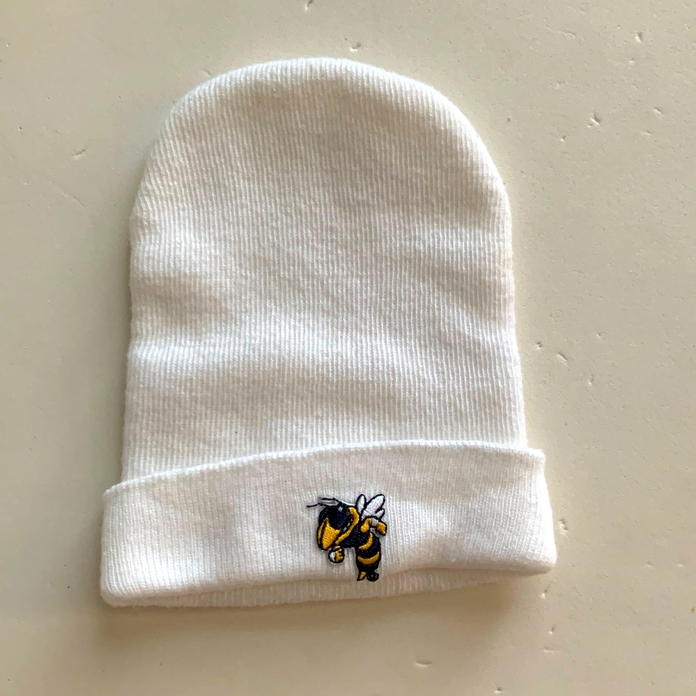 Georgia Tech Newborn Winter Cap
